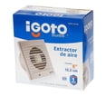 thumbnail image 3 of Extractor De Aire Para BaÃ±o o Cocina 6'' 21X21CM Igoto BaÃ±o o Cocina, 3 of 3