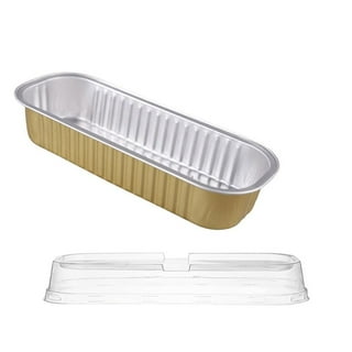 DONSIQIZZ Aluminum Pans 8x8 Disposable Foil Pans (45 Pack) Square  Disposable Aluminum Cake Pans Mini Bread Pan Tins, Small Foil Pan for  Baking Bread