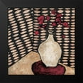 thumbnail image 2 of Bagnato, Judi 20x20 Black Modern Framed Museum Art Print Titled - Retro White Vase, 2 of 5