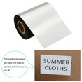 thumbnail image 3 of Unique Bargains 4.33'x918' (110mmx280m) Wax Thermal Transfer Ribbon, 1 Roll 1' Core Ink Out Barcode Printer Ribbon, Black, 3 of 6