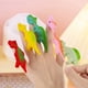 thumbnail image 5 of Peluche de gato dinosaurio de goma, juguete para lanzar, juguete para los dedos con forma de pollo para niños, juegos de volar dinosaurios, juguetes antiestrés, EasterStuffers para fiestas, 5 of 8