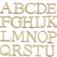 thumbnail image 5 of Typpkmm 26 English Letters Wall Sticker with 3D Mirror Acrylic Wall Sticker 10CM, Gold, 5 of 5