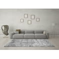 thumbnail image 3 of Ahgly Company Indoor Rectangle Abstract Gray Modern Area Rugs, 2' x 5', 3 of 4