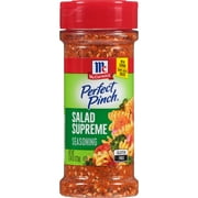 McCormick Perfect Pinch Gluten Free Gluten Free Salad Supreme Seasoning, 4.34 oz Bottle