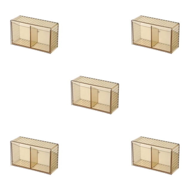 Monstrate ABS Baño Almacenamiento diario en la pared Suministros de baño Caja montada para suministros diarios de baño Caja de almacenamiento Type2 NO2
