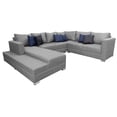thumbnail image 1 of Sala Esquinera en U EL BAZAR STORE Corbel Gris plata Moderna en U 200x315x255 cm, 1 of 8