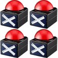 thumbnail image 1 of 4pcs Game Buzzer,game Buzzer Alarm Sound Play Button With Light Trivia Quiz Got Talent Buzzer Game, 1 of 5