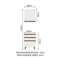 thumbnail image 2 of KIT Cocina Integral Modular Madesa Reims 60cm BB, 2 of 5