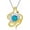 style2, variant on Mens Women Snake Necklace,Opal Snake Necklace for Men Women Opalite Snake Pendant Snake Choker Necklace Snake Pendant Necklace 18"+2"-1