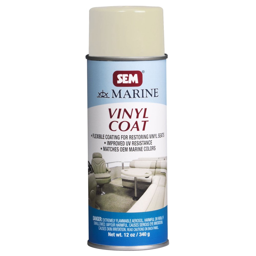 SEM Marine Vinyl & Plastic Coating SEA RAY ALABASTER Aerosol 12 oz