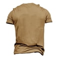 thumbnail image 3 of Domuza 250th Anniversary USA Shirts for Men United States 250th Anniversary T-Shirt 1776-2026 Blessings America Graphic Tees Khaki S, 3 of 3