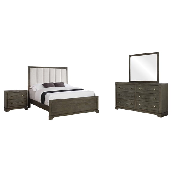 Gran Park 4-piece California King Bedroom Set Dark Cocoa