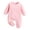Pink, variant on YDFCWXW Unisex Baby Romper Long Sleeve 100% Cotton Baby Clothes, Baby Footless Jumpsuit for Infant Boys Girls (Pink, 6-12Months)