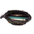 thumbnail image 5 of Lsque Sloth Doing Yoga Pattern Leather Rivet Shoulder Bag – Elegant Genuine Leather & Microfiber PU Crossbody with Detachable Adjustable Strap, 5 of 5