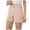 Z-Pink706, variant on JIAYUE Women's Shorts Stretch Twill Summer Solid Color Pocket Buttons Above Knee Casual Chino High Waist Denim Trendy Female Bottoms