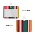 thumbnail image 2 of Cauagu Vertical Stripes for ID Badge Holder,Badge Holder with Windows Key Card Work Badge Sleeve for Office/ Factory/ID Credit Cards/Proximity Key Cards, 2 of 7