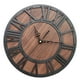 thumbnail image 2 of Reloj de pared digital romano con simulación de números romanos (envío negro sin batería), 2 of 7
