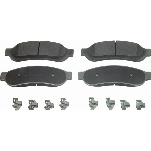 Wagner ThermoQuiet MX1067 Semi-Metallic Disc Brake Pad Set Fits select: 2005-2008 FORD F350
