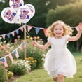 thumbnail image 5 of AURIGATE 4th of July Patriotic Latex Balloons, 4 Pack Rubber Independence Day Balloons, Red White Blue USA Themed Party Balloons for Patriotic Event Decor, 5 of 6