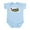 Sky Blue, variant on CafePress - Coconut Pete's Pleasure Islan Infant Bodysuit - Baby Light Bodysuit, Size Newborn - 24 Months