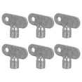 thumbnail image 1 of FRCOLOR Radiator Vent Key 6Pcs Square Socket Bleeding Keys for Practical Radiator and Plumbing Use,1.18"X0.94"X0.24", 1 of 5