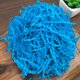 thumbnail image 1 of Relleno de canasta de Pascua de papel de papel cortado con arrugas de 100 g (azul), 1 of 7