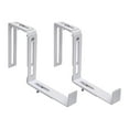 thumbnail image 2 of 2Pcs Railing Planters Hooks Railing Flower Box Holder Plant Railing Hook Holder Durable Planter Box Bracket Flower Pot Holder Flower Baskets, 2 of 10
