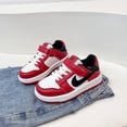 thumbnail image 1 of Zapatos de tablero de color rojo populares para principios de primavera, zapatillas de deporte para niños y niñas, zapatos de baile callejero informales, 1 of 6