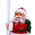 thumbnail image 6 of Christmas Hanging Decoration Santa Claus with Music Electric Climb Ladder Hanging Decoration Christmas Tree Decoration, 6 of 6