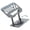 gunmetal, variant on Laptop Bracket Tablet Bracket Multifunctional Desktop Lazy 360 Degree Rotation Foldable Stand