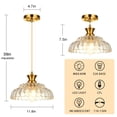 thumbnail image 4 of Luces colgantes de cristal Mgcanyu Kitchen Island vintage 30 cm, 4 of 7