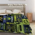 thumbnail image 5 of Yibo Tennis Blanket Gifts for Tennis Player Warm for Boys Girls Sport Lover Blanket for Sofa Camping Couch, 5 of 7