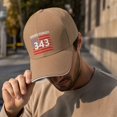 thumbnail image 4 of WULMLEO 9/11 25th Anniversary Never Forget 343 Cap Embroidered 9/11 Memorial Hats Women Men American Flag Patriotic Baseball Caps F One Size, 4 of 6