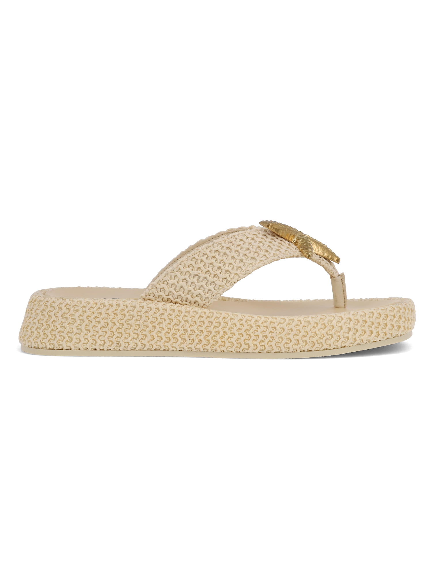 Mia Too Women's Pammy-R Slide On Thong Platform Sandal