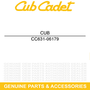 MTD 631-06179 Left Hand Dash Cap Craftsman E225