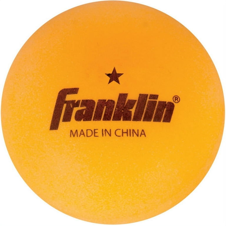 Franklin Sports Ping Pong Balls - Official Size + Weight White 40mm Table  Tennis Balls - One Star Professional Ping Pong Balls - Durable High  Performance Ping Pong Balls - White - Pack of 36 : Sports & Outdoors 