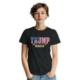 thumbnail image 2 of Trump President 45 47 MAGA T-Shirt - USA Flag Graphic Tee for Men and Women, 2 of 5