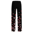 thumbnail image 3 of Runfenguu Golf Pants Women, Comfy Work Pants Women Women'S Home Pocket Print Pajamas Daily Home Clothes Long Pants, 3 of 4