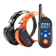 thumbnail image 1 of Anti drido eléctrico estático perro entrenamiento de mascotas colr electrónico obediencia con remoto 2 uds negro naranja Zulema Collar de entrenamiento, 1 of 8