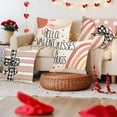 thumbnail image 5 of EUDIDV Valentine's Decor 4PC New Valentine's Day For Girlfriend Pillow Love Cushion Home Printing Pillow Set Sofa Bedside Romantic Presents, 5 of 6