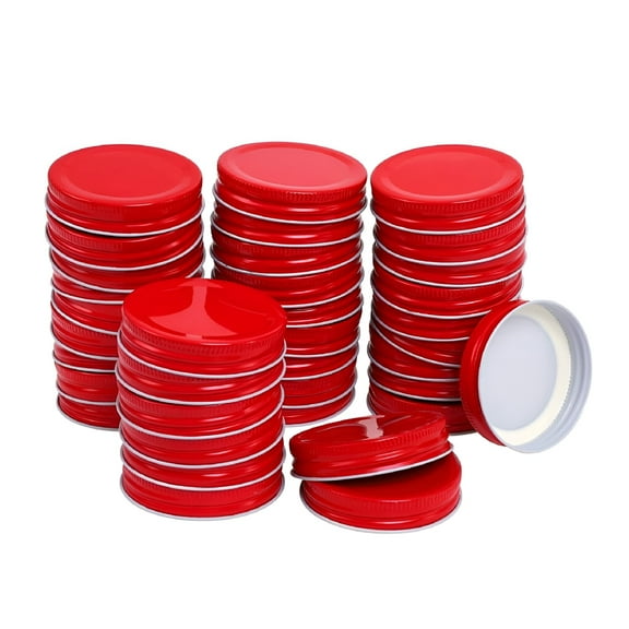 ACDANC 70mm Wide Mouth Canning Jar Lids Metal Sealing Storage Caps Replacement Cover