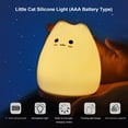 thumbnail image 3 of Mistaha Cute Cartoon Design Night Light Beside Lamp 3 * AAA Cell Operated Powered Colors, 3 of 8