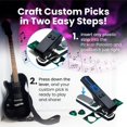 thumbnail image 4 of Paquete de regalo Guitar Pick Punch Pick-A-Palooza con soporte de piel, 4 of 7
