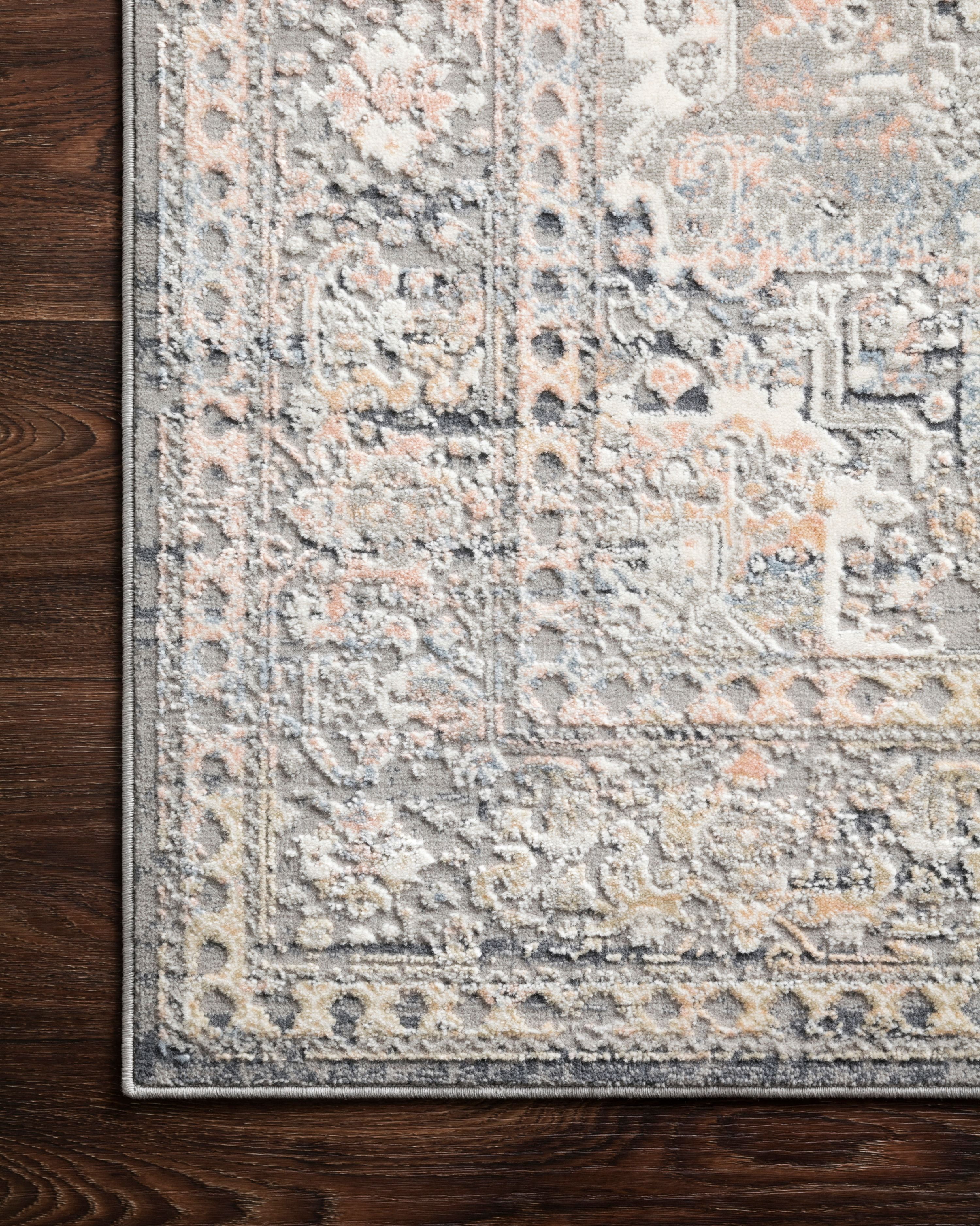Loloi Lucia Oriental Grey / Sunset Area Rug