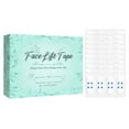 thumbnail image 2 of Facial Lifting Patch, Face Firming Transparent Stickers for Fine Lines and Sagging Skin, Instant Chin Lifting Strips for V-Shape, Breathable Face Lift Tape for Jawline, 40 Count for Home, Wedding, 2 of 9