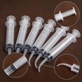 thumbnail image 4 of 10pcs 12ml Disposable Syringe Transparent Elbow Syringe Teeth Washing Tool Irrigation Liquid Extraction Tool Teeth Care, 4 of 5