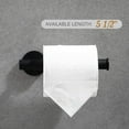 thumbnail image 4 of Wall Mounted Towel Ring and Toilet Paper Holder Set, 304 Stainless Steel, 2 Set Bathroom Hardware Accessories for Bathroom, Kitchen, 4 of 10