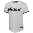thumbnail image 2 of Youth Nike Sandy Alcantara White Miami Marlins Home Game Player Jersey, 2 of 3