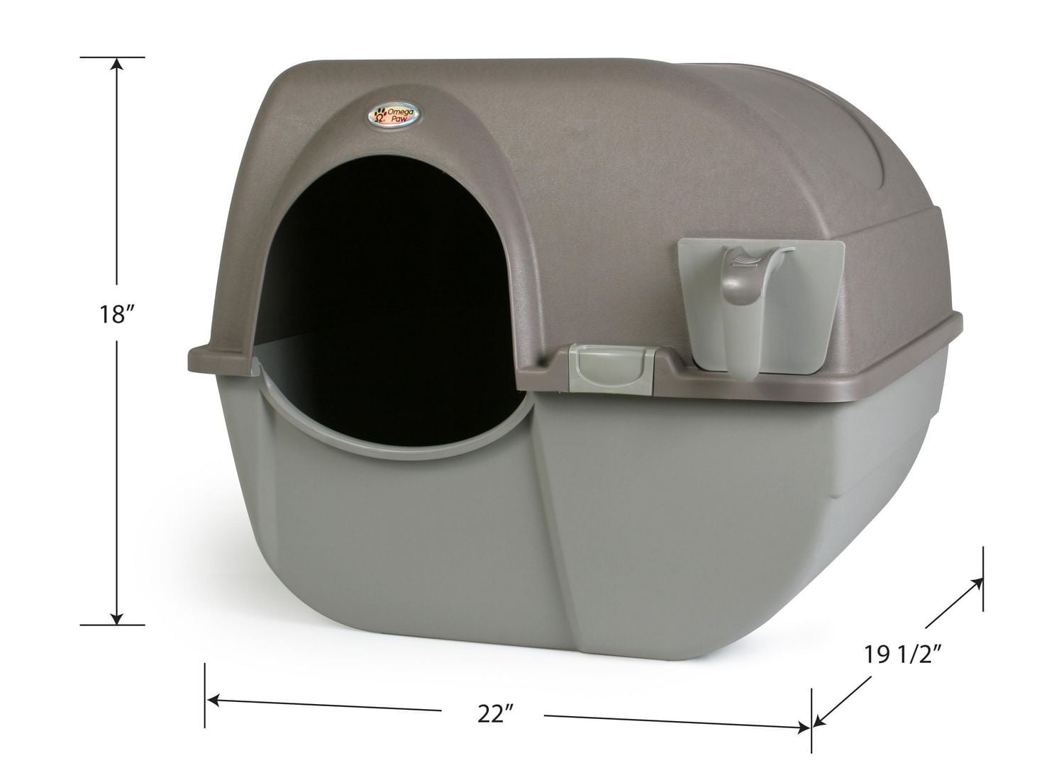 Omega Paw Roll 'n Clean Large Litter Box