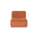 thumbnail image 2 of Sillón Rosa terciopelo Estilo Contemporáneo Color Terracota GAIA Rosa, 2 of 8